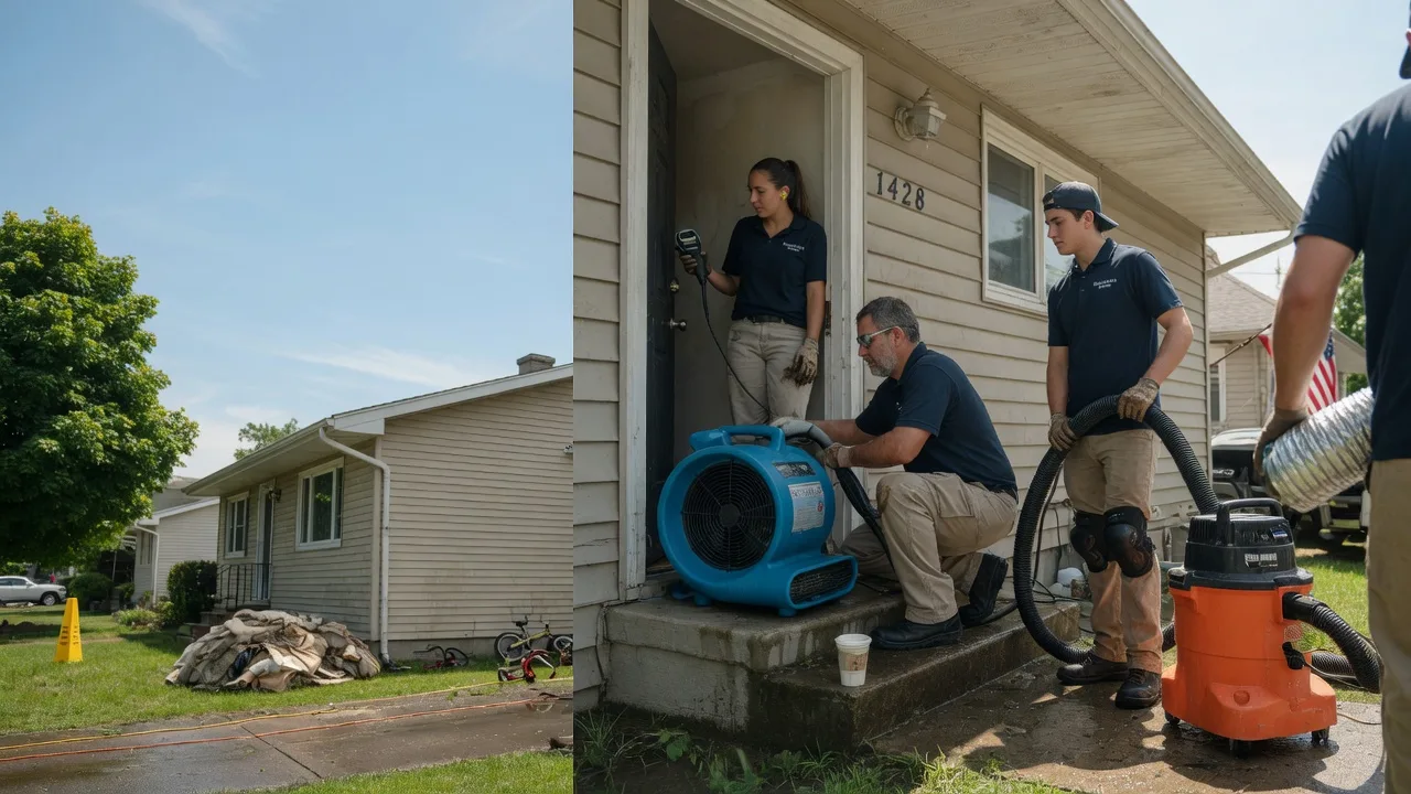 Water Damage Restoration in South Milford, IN near me